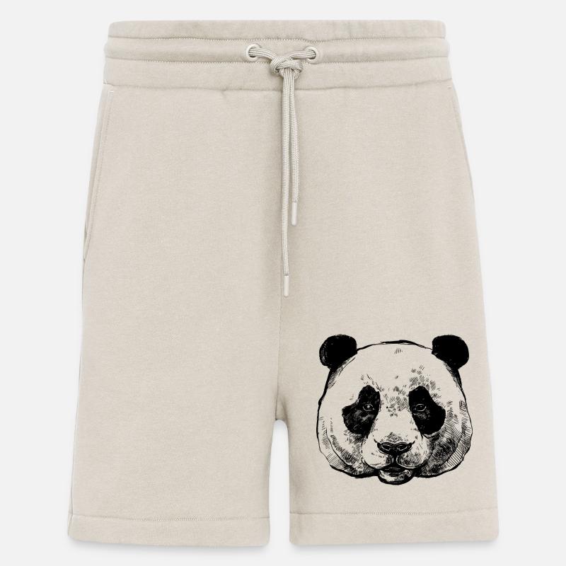 Panda - Short bio décontracté fabriqué en UE - WARM CLAY