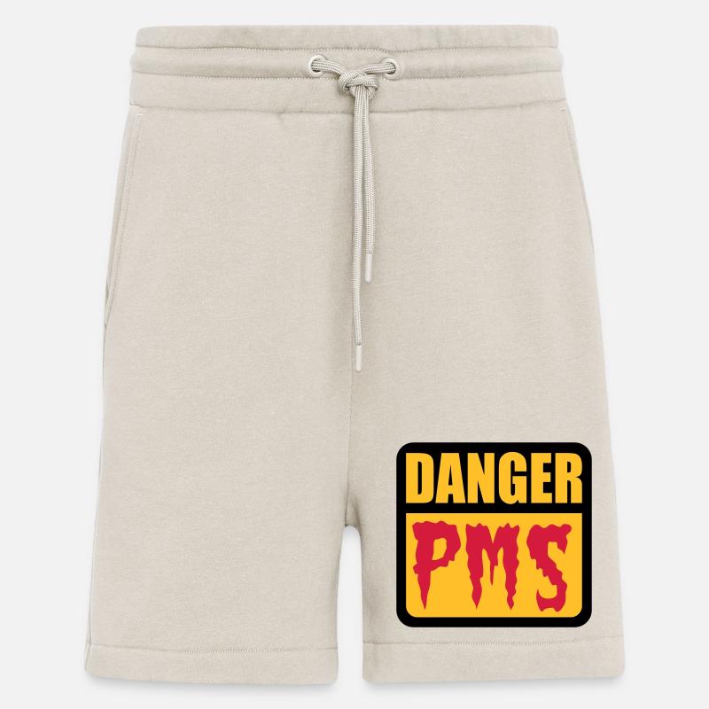 Danger PMS - Shorts - made by SPREAD - WARM CLAY