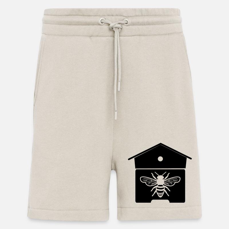 Bienenhaus oder Bienennest - Shorts - made by SPREAD - WARM CLAY
