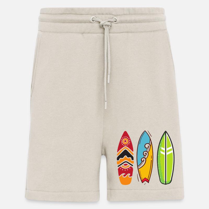 Planches de surf - Short bio décontracté fabriqué en UE - WARM CLAY