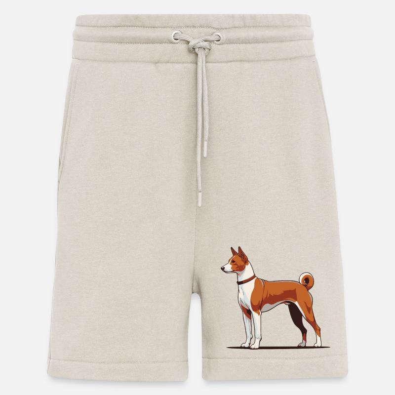 Basenji - Short bio décontracté fabriqué en UE - WARM CLAY