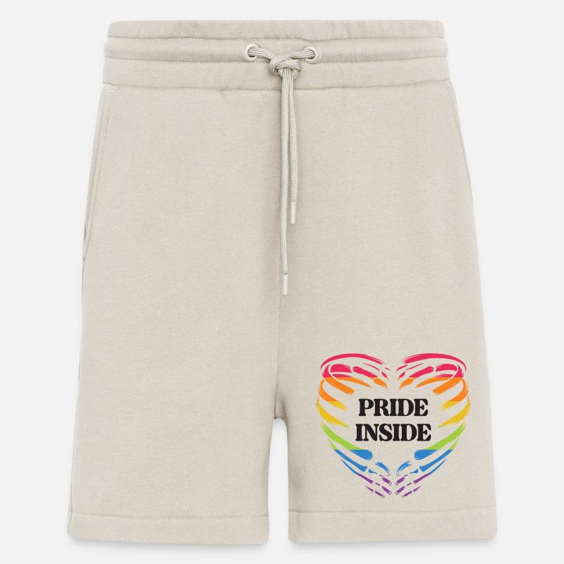 LGBT Pride Monat - Pride Inside - Shorts - made by SPREAD - WARM CLAY