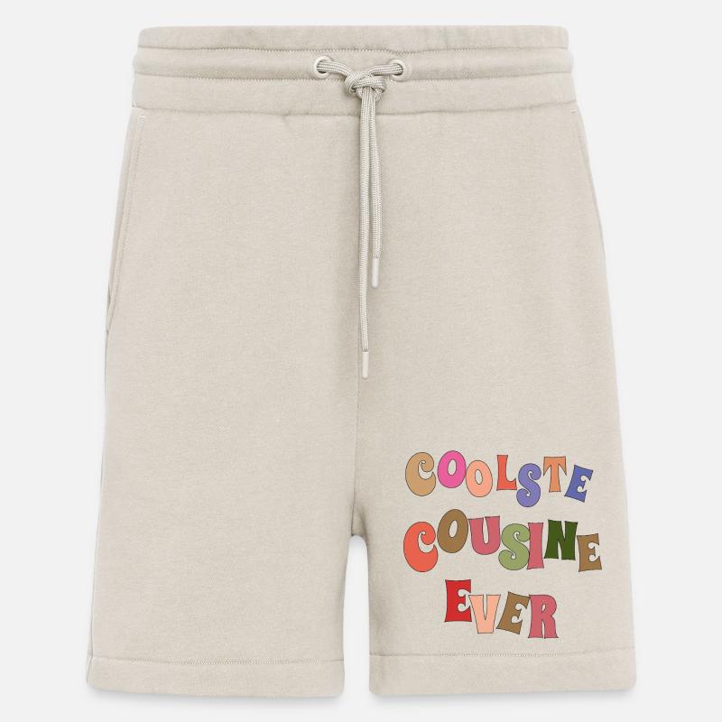 Coolste Cousin Ever  - Shorts - made by SPREAD - WARM CLAY