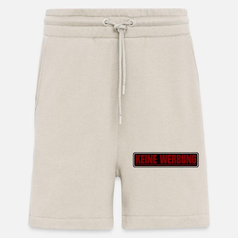 Keine Werbung ! Briefkasten Schild - Shorts - made by SPREAD - WARM CLAY