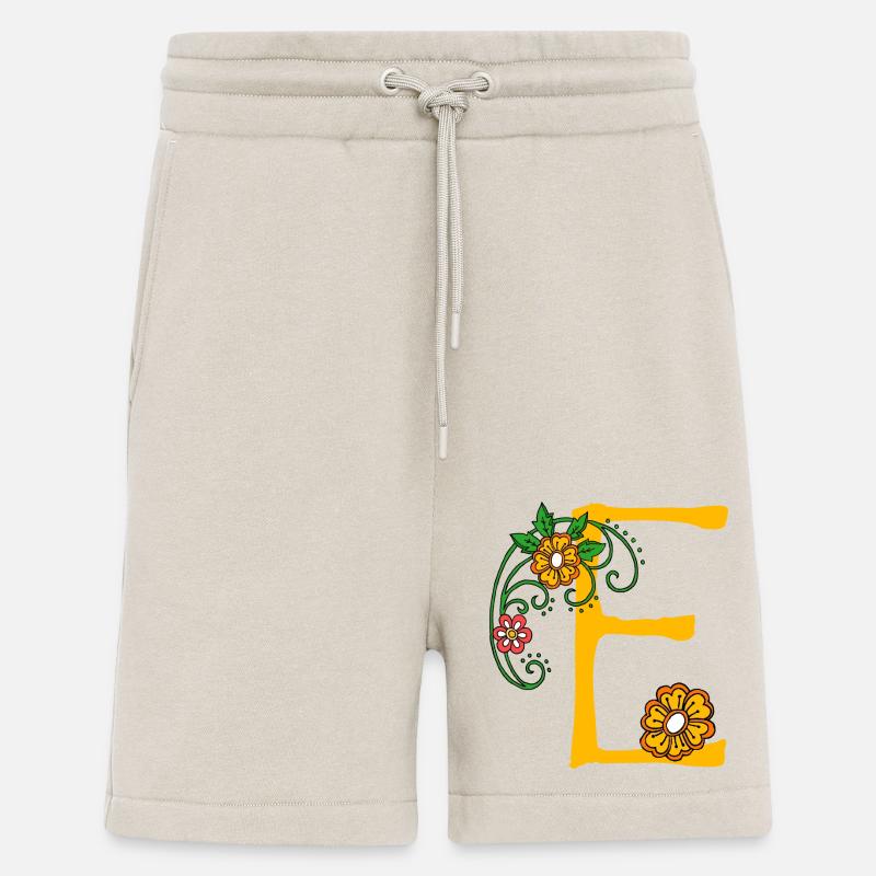 Fleur 30 E - Short bio décontracté fabriqué en UE - WARM CLAY
