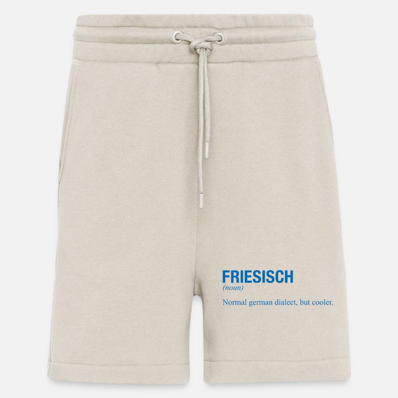 FRISON - Short bio décontracté fabriqué en UE - WARM CLAY