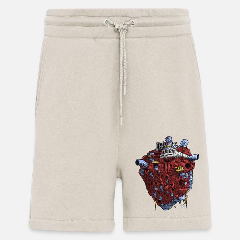 Herz Schiffswrack - Shorts - made by SPREAD - WARM CLAY