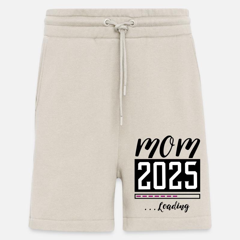 Mama 2025 Mom Loading - Shorts - made by SPREAD - WARM CLAY