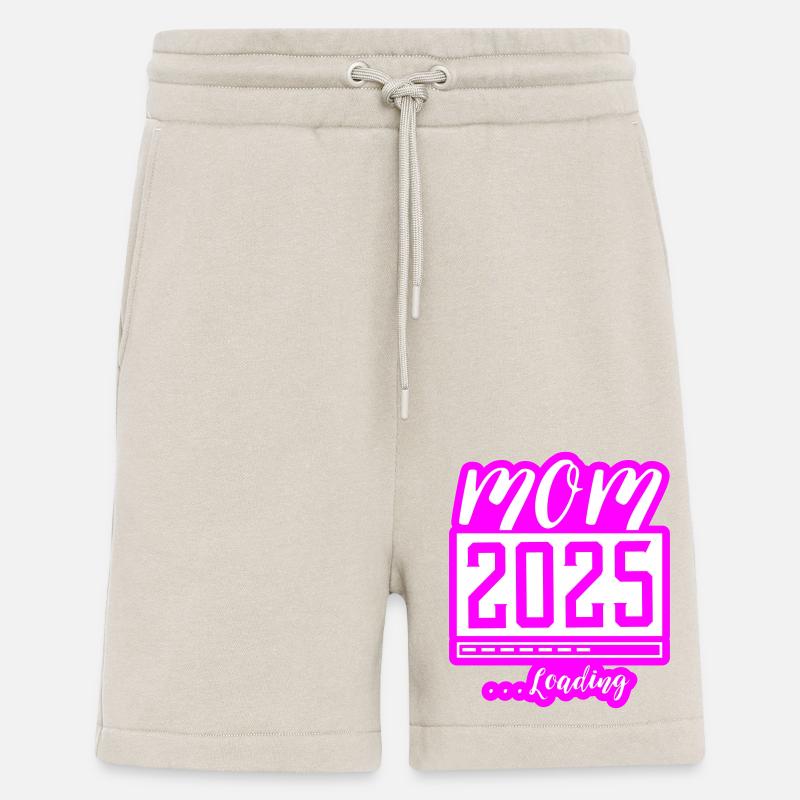 Mama 2025 Loading Mom Schwangerschaft - Shorts - made by SPREAD - WARM CLAY