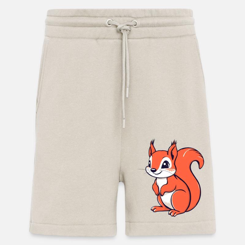 Süßes kleines Eichhörnchen - Shorts - made by SPREAD - WARM CLAY