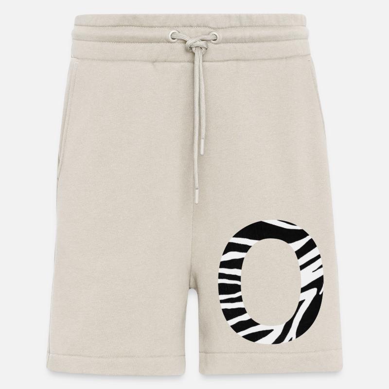 Buchstabe o zebra - Shorts - made by SPREAD - WARM CLAY