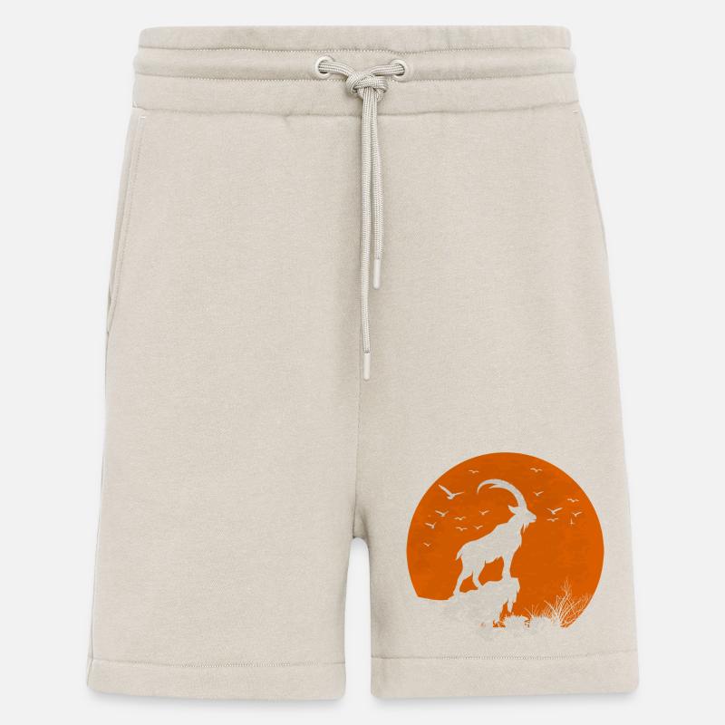 Mondroter Steinbock - Shorts - made by SPREAD - WARM CLAY