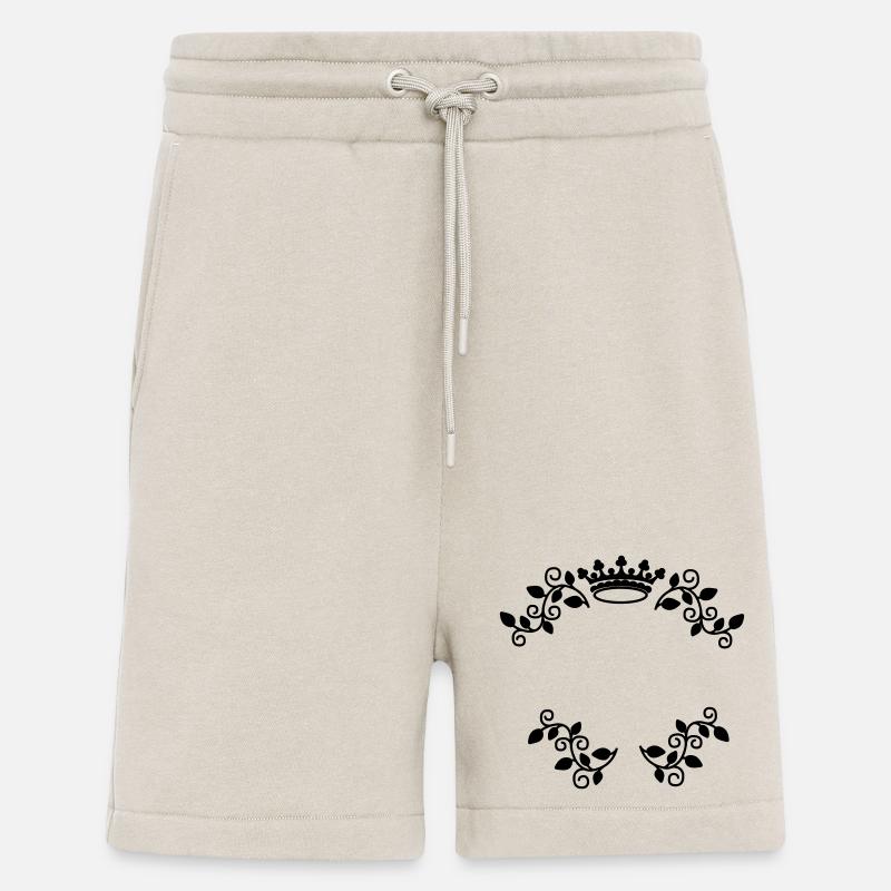 Decoration with crown - Shorts - made by SPREAD - WARM CLAY