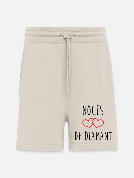 Wedding Anniversary - Diamond Wedding (60 years) - Shorts - made by SPREAD - WARM CLAY
