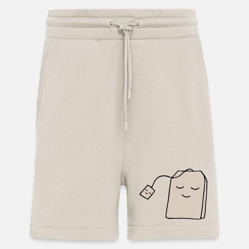 Tee Gaphic - Shorts - made by SPREAD - WARM CLAY