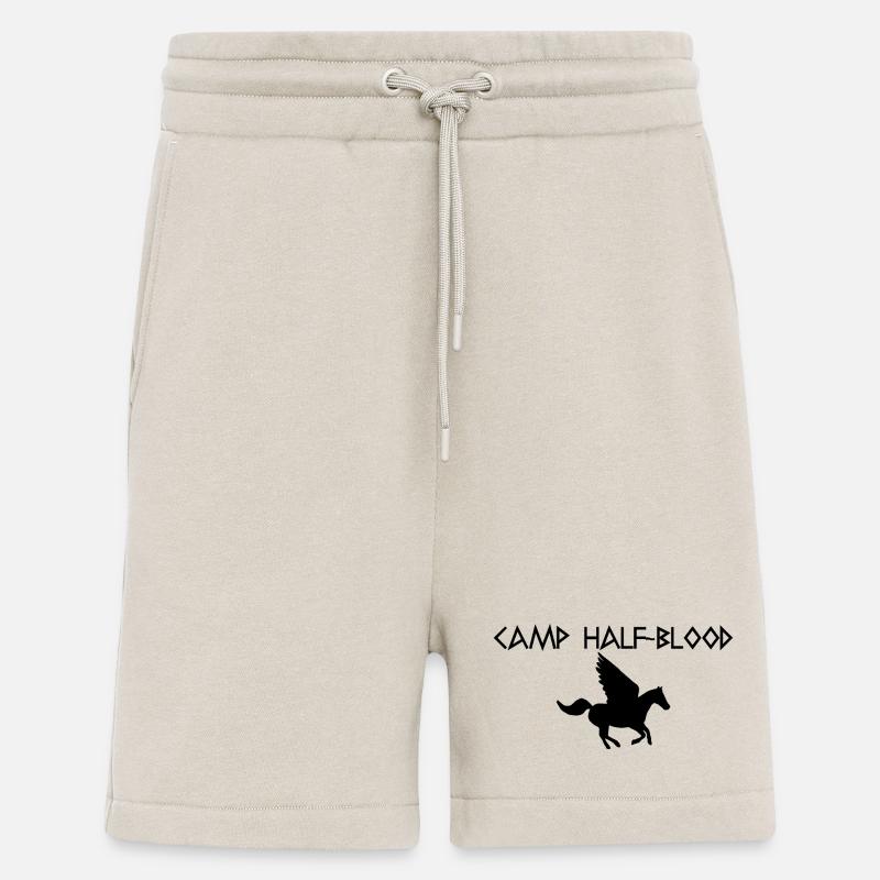 Graphique du camp - Short bio décontracté fabriqué en UE - WARM CLAY