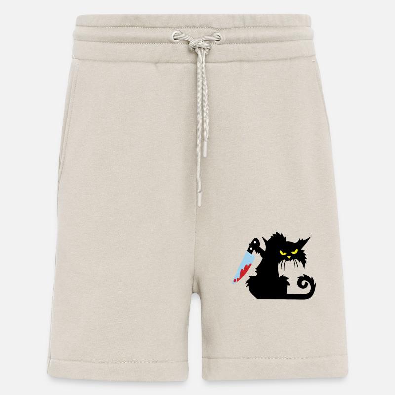 Katze blut Messer - Shorts - made by SPREAD - WARM CLAY
