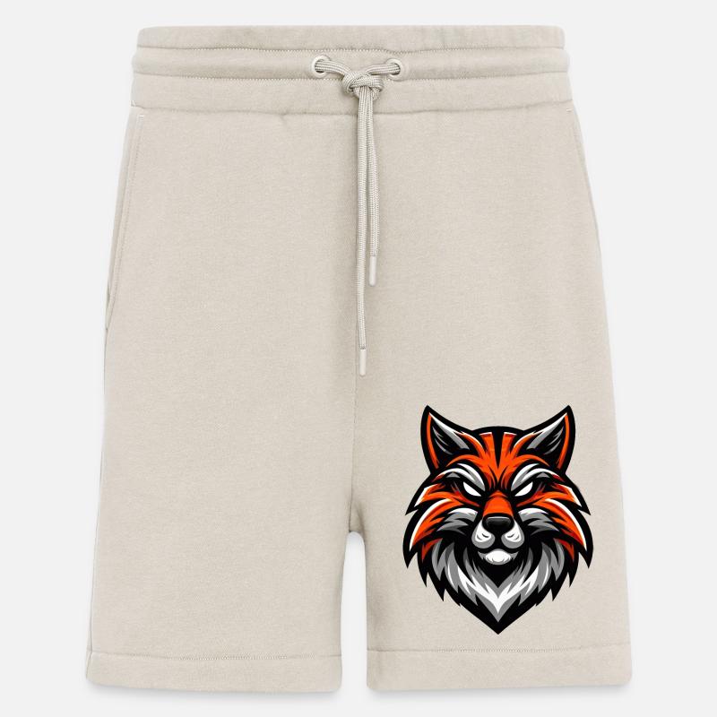 Ingwer Katze Illustration - Shorts - made by SPREAD - WARM CLAY