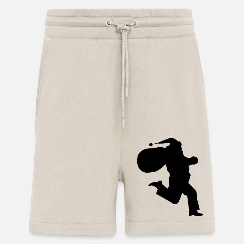 Santa Claus is running - Shorts - made by SPREAD - WARM CLAY