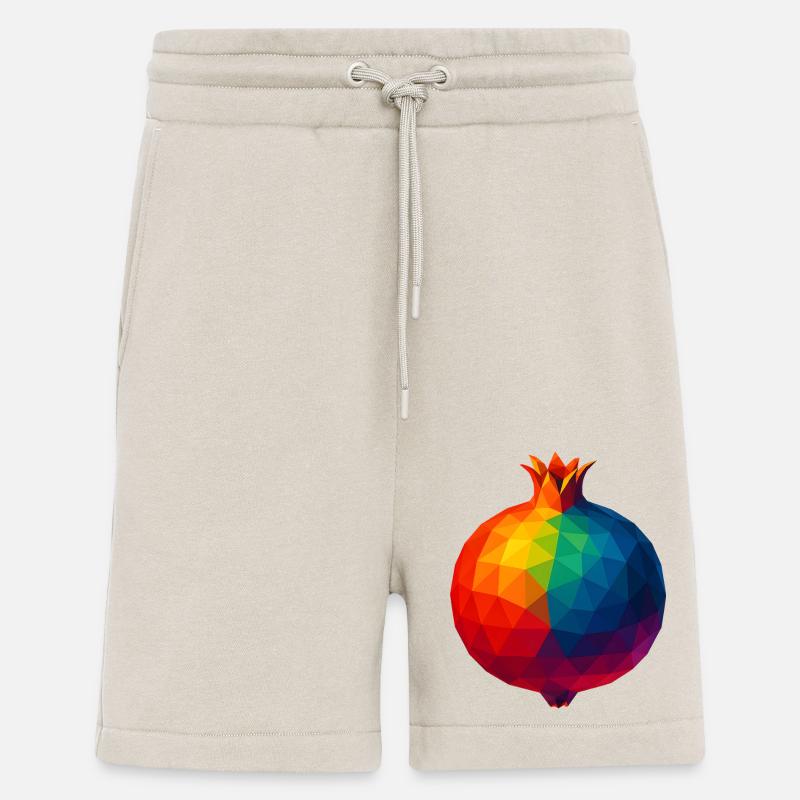 WPAP Stil - Granatapfel - Shorts - made by SPREAD - WARM CLAY