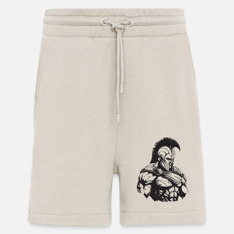 Spartan Gladiator Musculation - Short bio décontracté fabriqué en UE - WARM CLAY