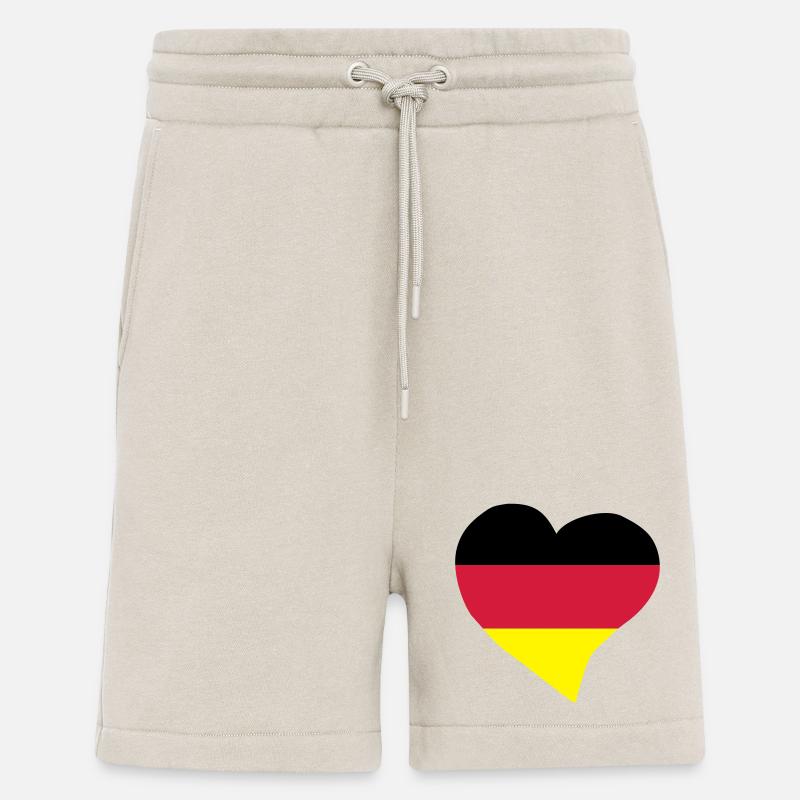 Deutsch Herz - Shorts - made by SPREAD - WARM CLAY