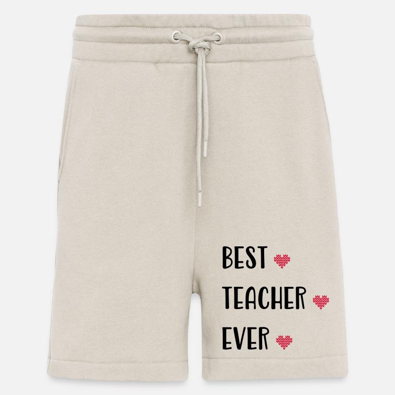 Enseignant - Short bio décontracté fabriqué en UE - WARM CLAY