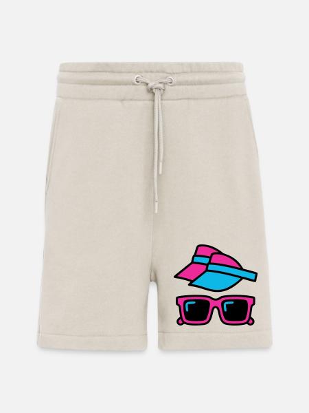 80s Sun Visor Glasses Set - Shorts - made by SPREAD - WARM CLAY