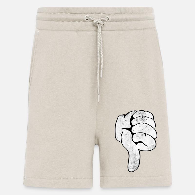 Pouces vers le bas - Short bio décontracté fabriqué en UE - WARM CLAY