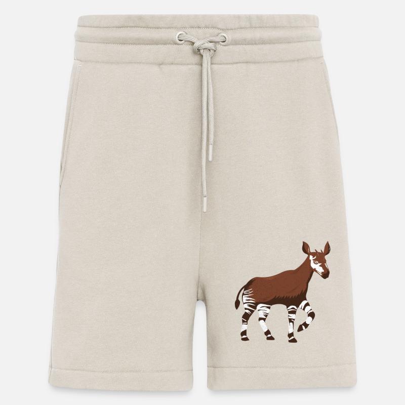 Okapi - Short bio décontracté fabriqué en UE - WARM CLAY