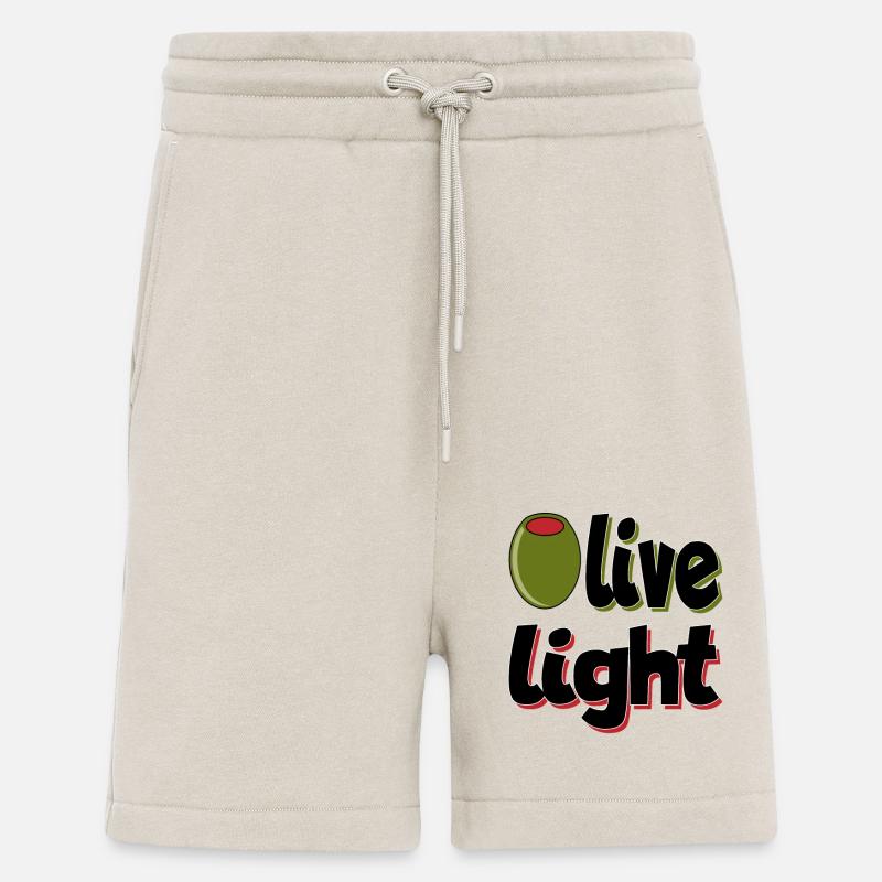 Olive LIght - Short bio décontracté fabriqué en UE - WARM CLAY