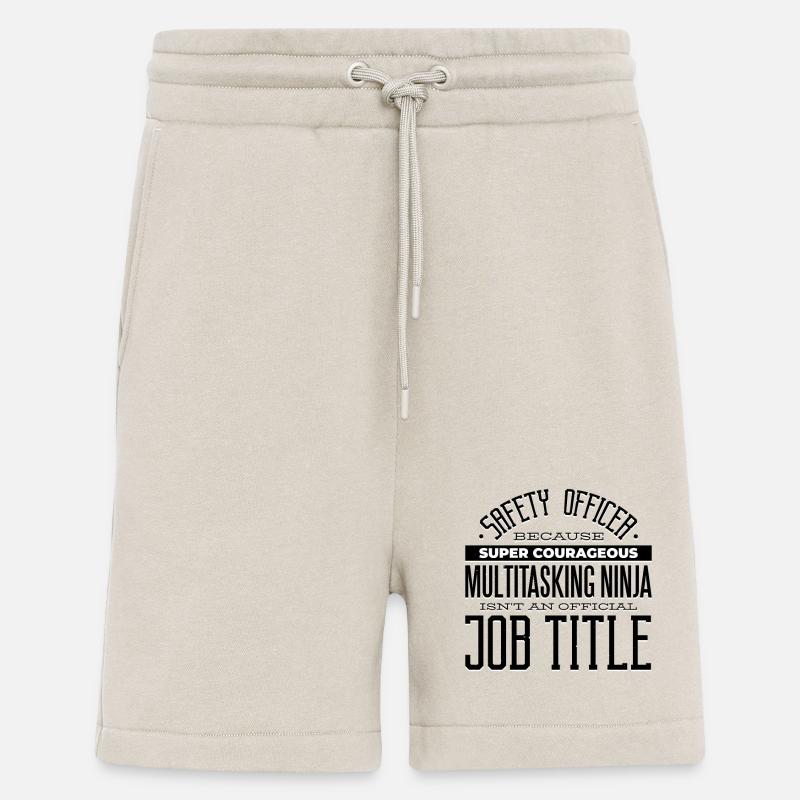 Security Wachmann Tshirt Sicherheitsbeauftragter - Shorts - made by SPREAD - WARM CLAY