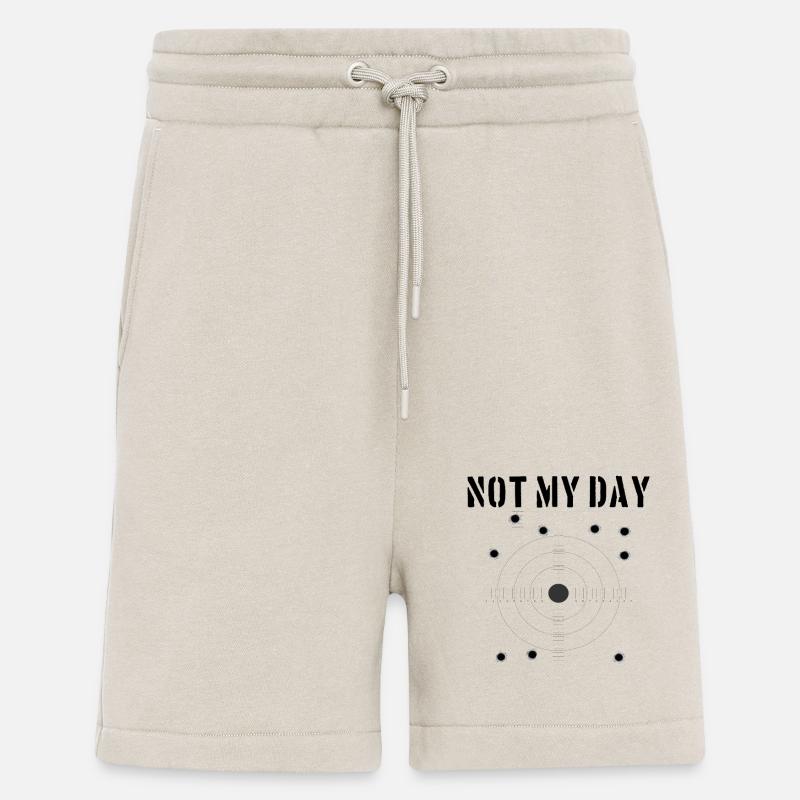 Pas ma journée - Short bio décontracté fabriqué en UE - WARM CLAY