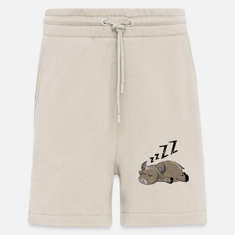 Schlafender Büffel - Shorts - made by SPREAD - WARM CLAY