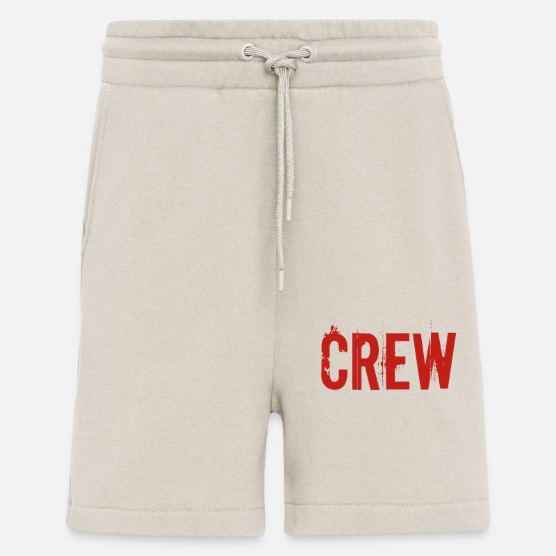 Crew Rot - Shorts - made by SPREAD - WARM CLAY