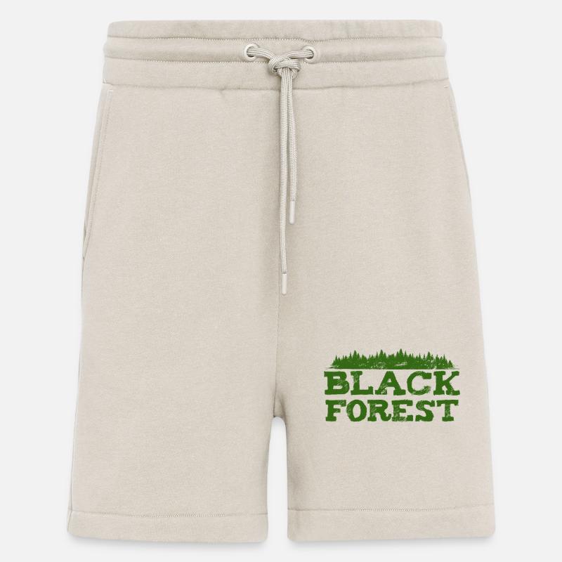 Conception de la Forêt-Noire - Short bio décontracté fabriqué en UE - WARM CLAY