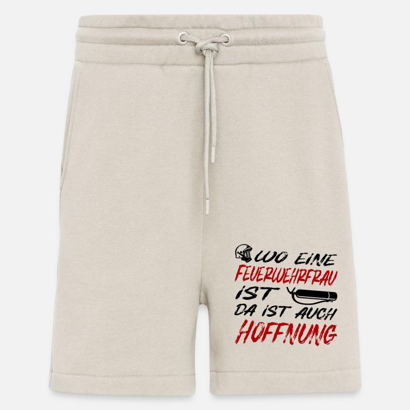 Conception de pompier - Short bio décontracté fabriqué en UE - WARM CLAY