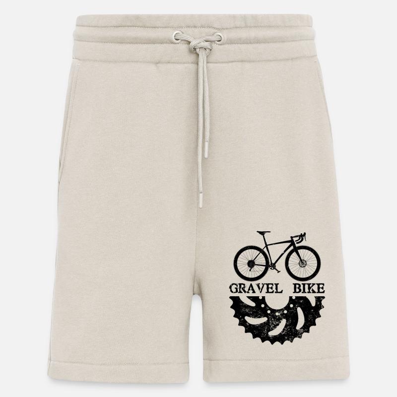 conception d'un vélo de gravier - Short bio décontracté fabriqué en UE - WARM CLAY