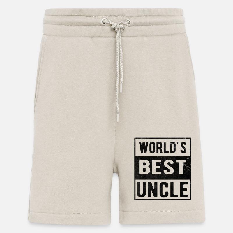 Welt bester Onkel - Shorts - made by SPREAD - WARM CLAY