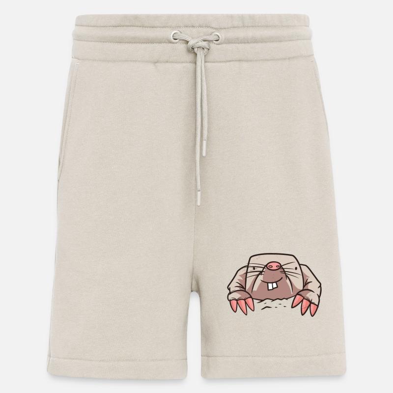 Maulwurf Tier Geschenk - Shorts - made by SPREAD - WARM CLAY