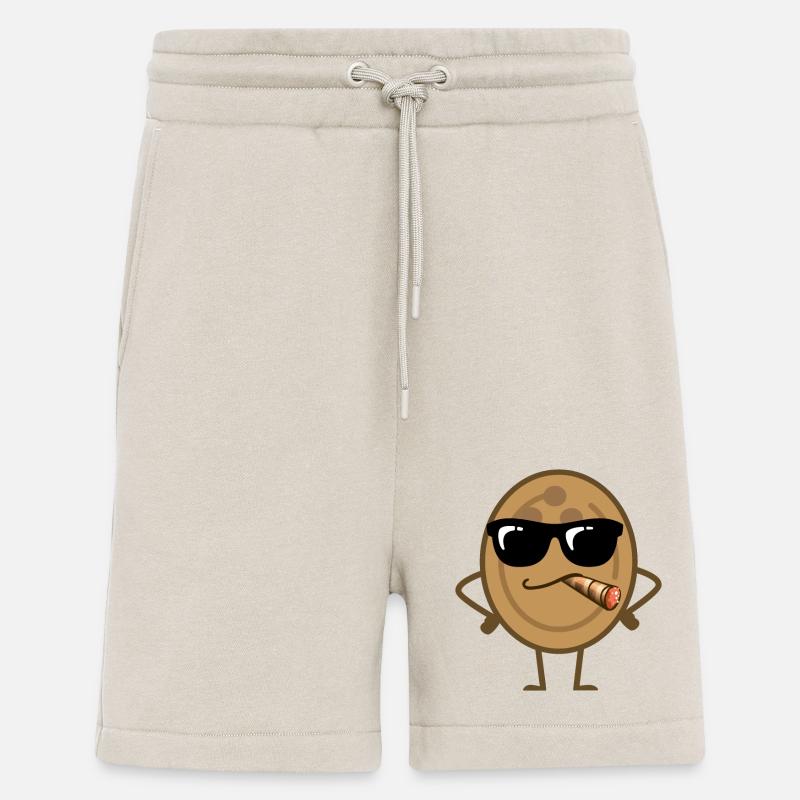 Cotrs cool - Short bio décontracté fabriqué en UE - WARM CLAY