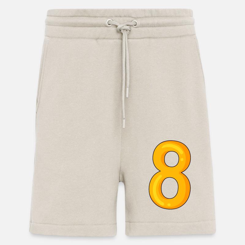 Nummer 8 - Nummer 8 - Organic relaxed shorts made in EU - WARM CLAY