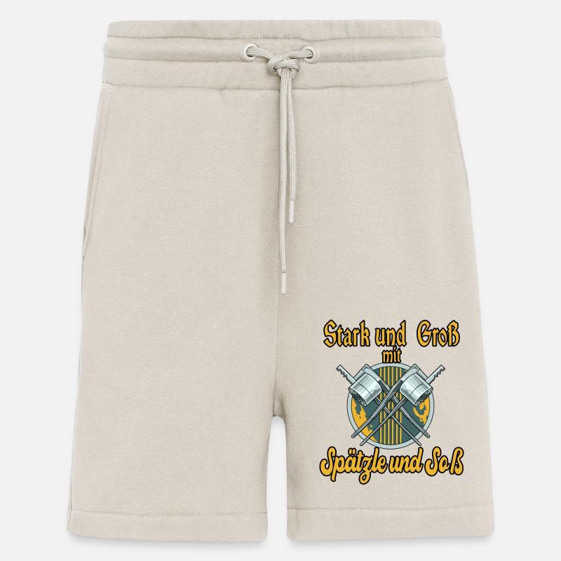Spätzle und Soß - Shorts - made by SPREAD - WARM CLAY