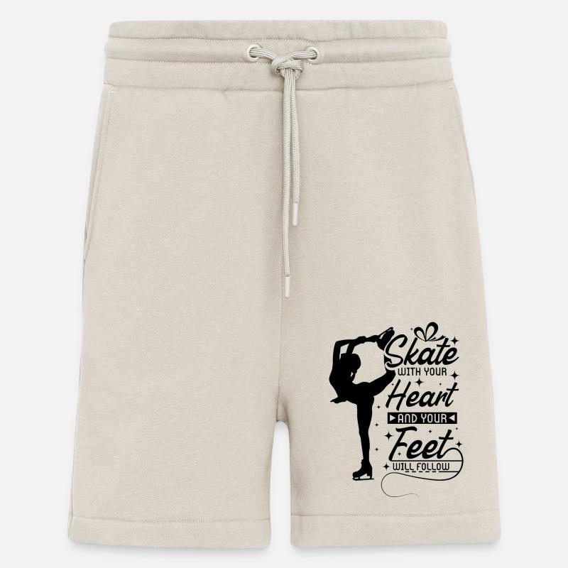 Heart Eiskunstlauf - Shorts - made by SPREAD - WARM CLAY