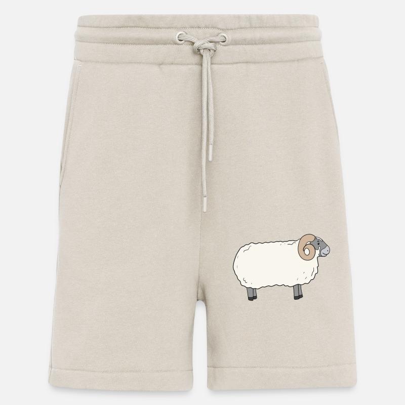 scottish Blackface Schaf - Shorts - made by SPREAD - WARM CLAY