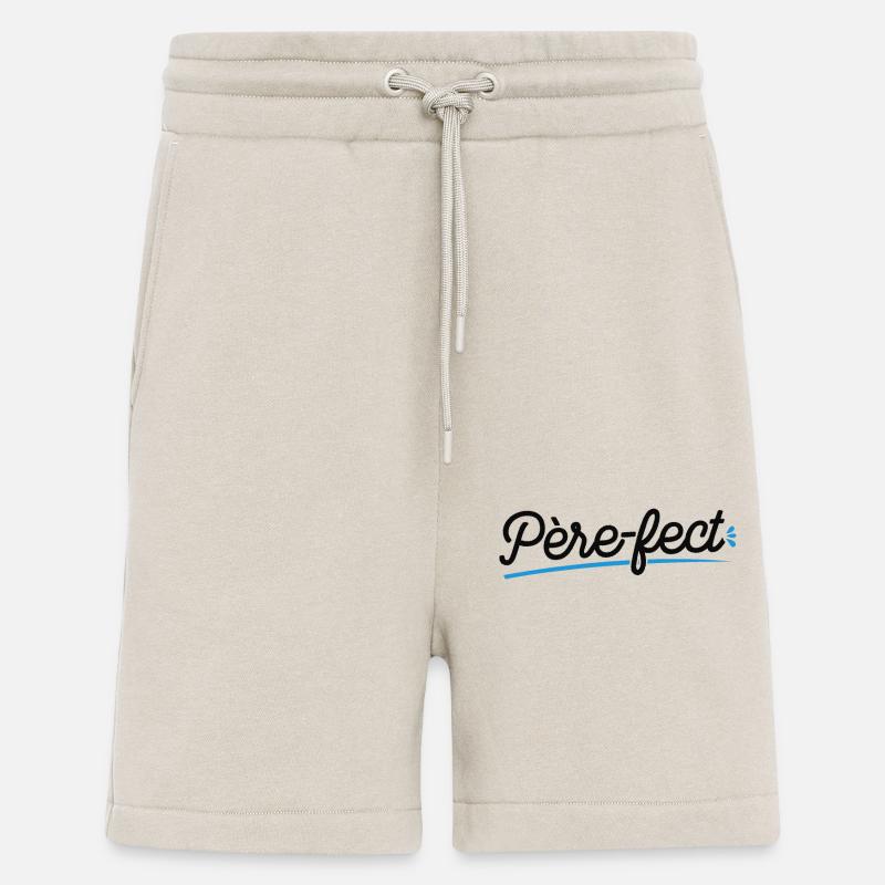 Je Suis Père-fect - Short bio décontracté fabriqué en UE - WARM CLAY