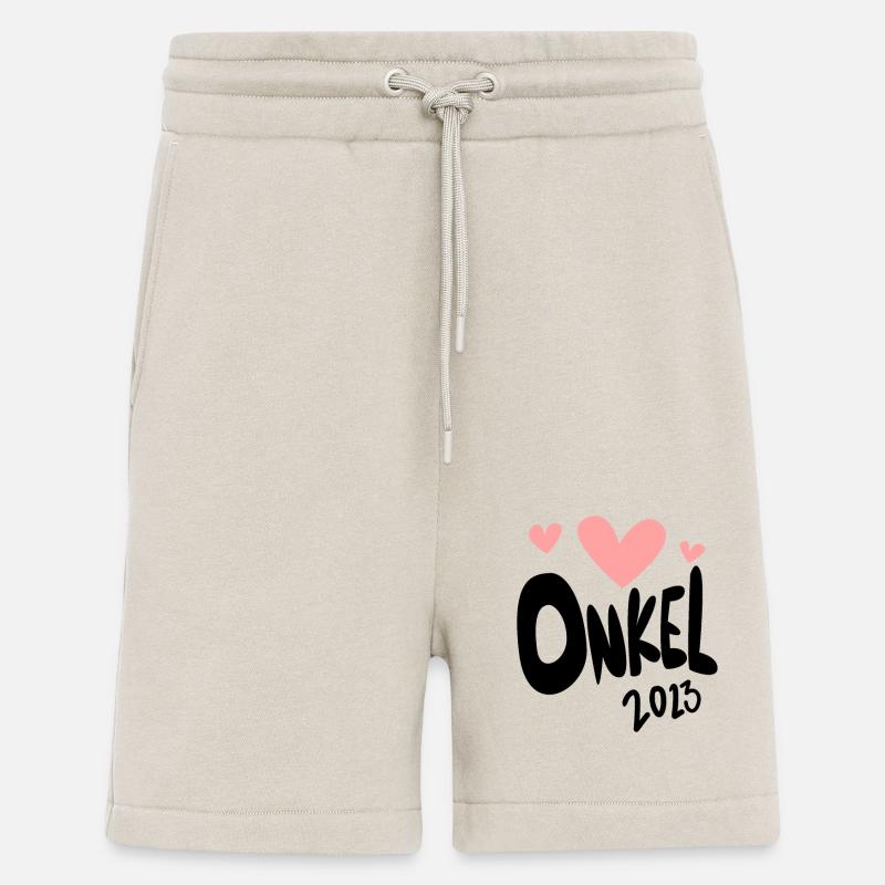 Onkel 2023 - Onkel werden - Shorts - made by SPREAD - WARM CLAY