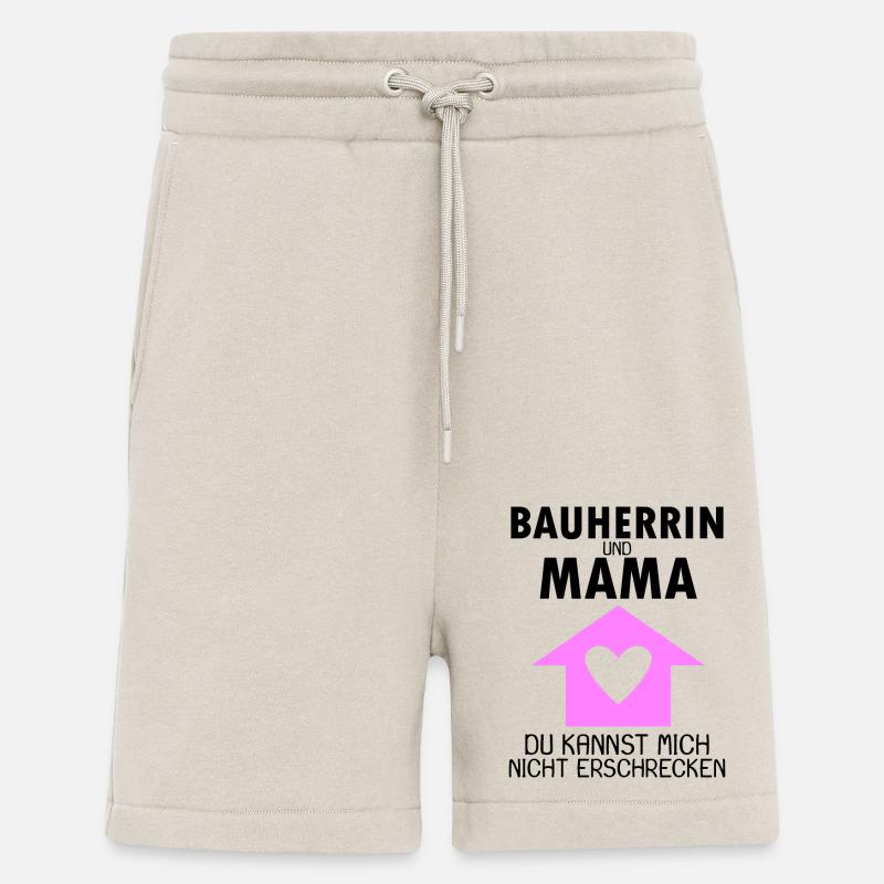Bauherrin Mama - Shorts - made by SPREAD - WARM CLAY