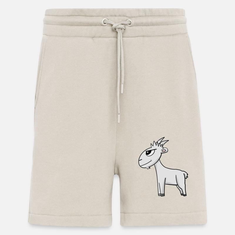 Ziege Ziegenbock Bock - Shorts - made by SPREAD - WARM CLAY