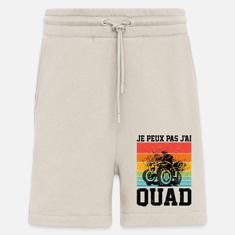 Je Peux Pas J'ai Quad - Short bio décontracté fabriqué en UE - WARM CLAY